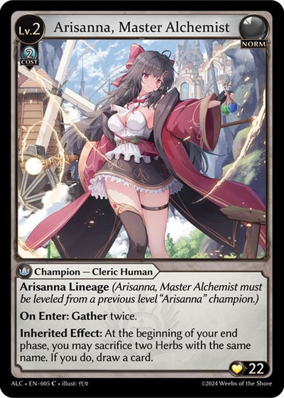 Arisanna, Master Alchemist (005) (Alchemical Revolution)