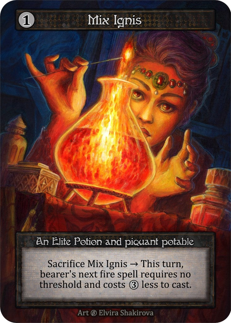 Mix Ignis [B] - Sorcery: Contested Realm Single