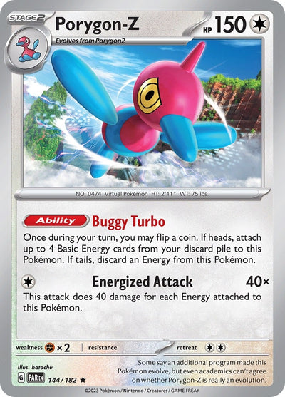 Porygon-Z (144/182) (SV04: Paradox Rift)