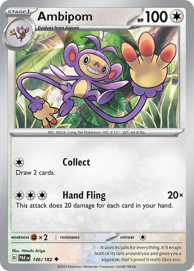 Ambipom (146/182) [SV04: Paradox Rift]