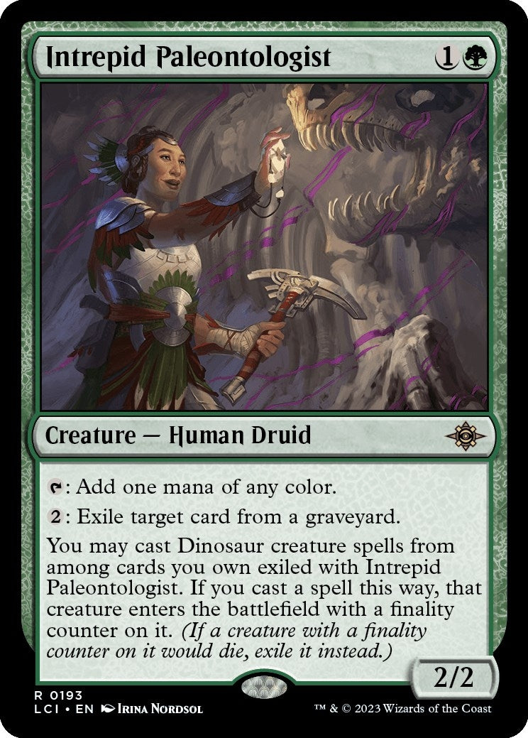 Intrepid Paleontologist (193) [LCI] - MTG Single