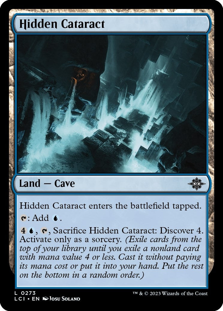 Hidden Cataract (273) [LCI] - MTG Single