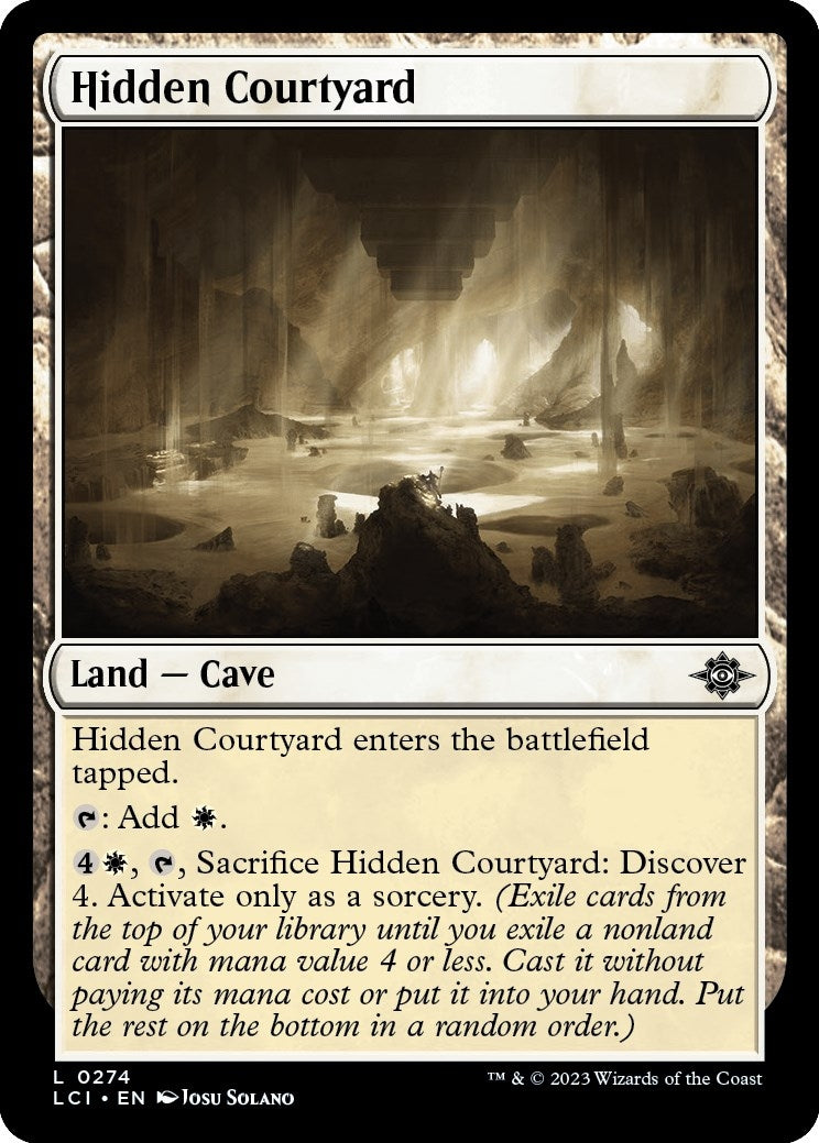 Hidden Courtyard (274) [LCI] - MTG Single