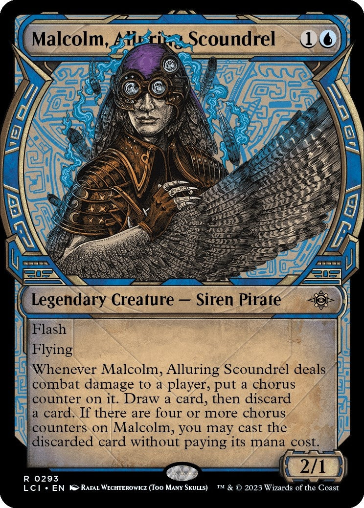 Malcolm Alluring Scoundrel (Showcase) (293) [LCI] - MTG Single