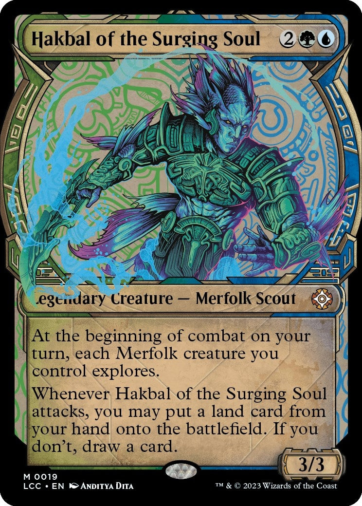 Hakbal of the Surging Soul (Showcase) (19) [LCC] - MTG Single