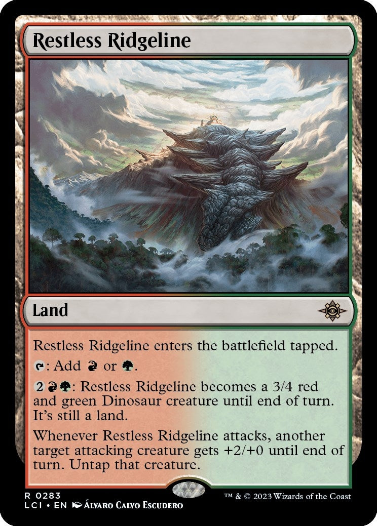 Restless Ridgeline (283) [LCI] - MTG Single