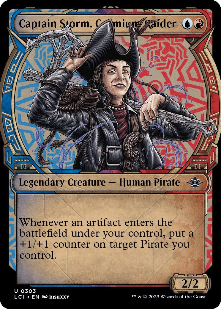 Captain Storm Cosmium Raider (Showcase) (303) [LCI] - MTG Single