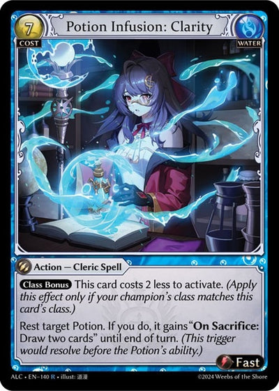 Potion Infusion: Clarity (140) (Alchemical Revolution)