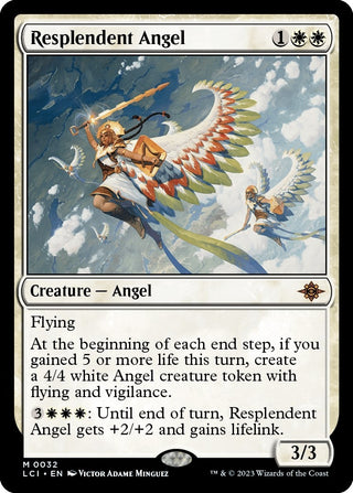 Resplendent Angel (32) [LCI] - MTG Single