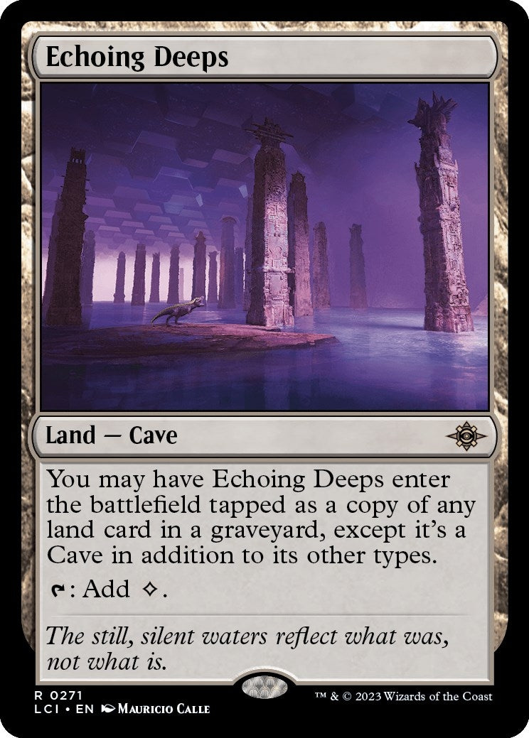 Echoing Deeps (271) [LCI] - MTG Single
