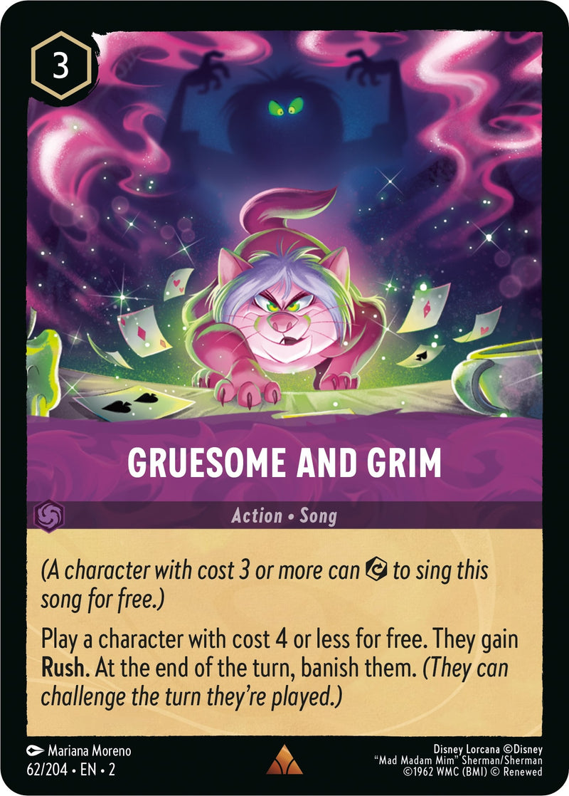 Gruesome and Grim (62) (2) - Disney Lorcana Single