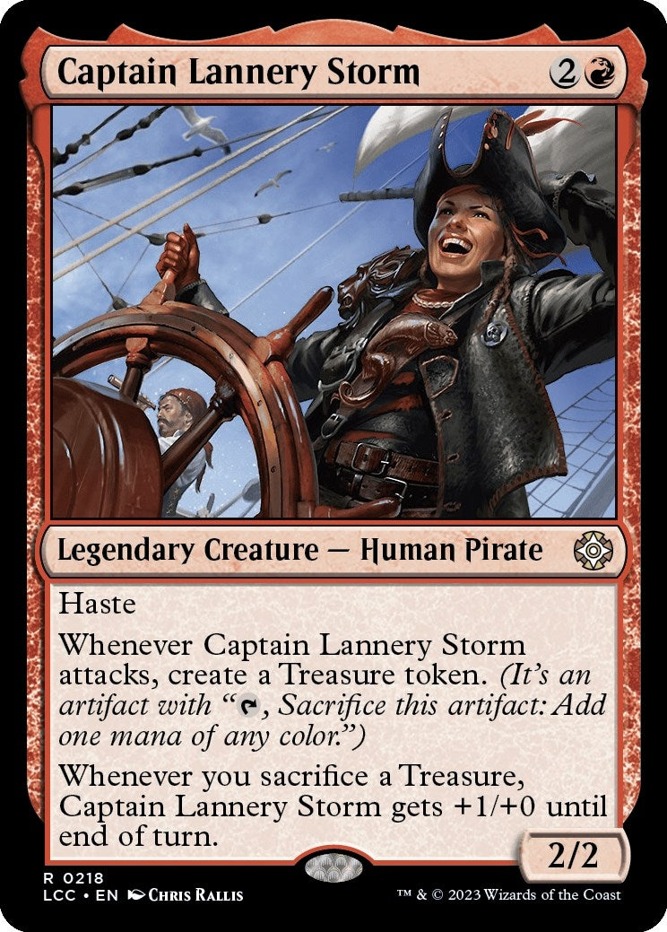 Captain Lannery Storm (218) [LCC] - MTG Single