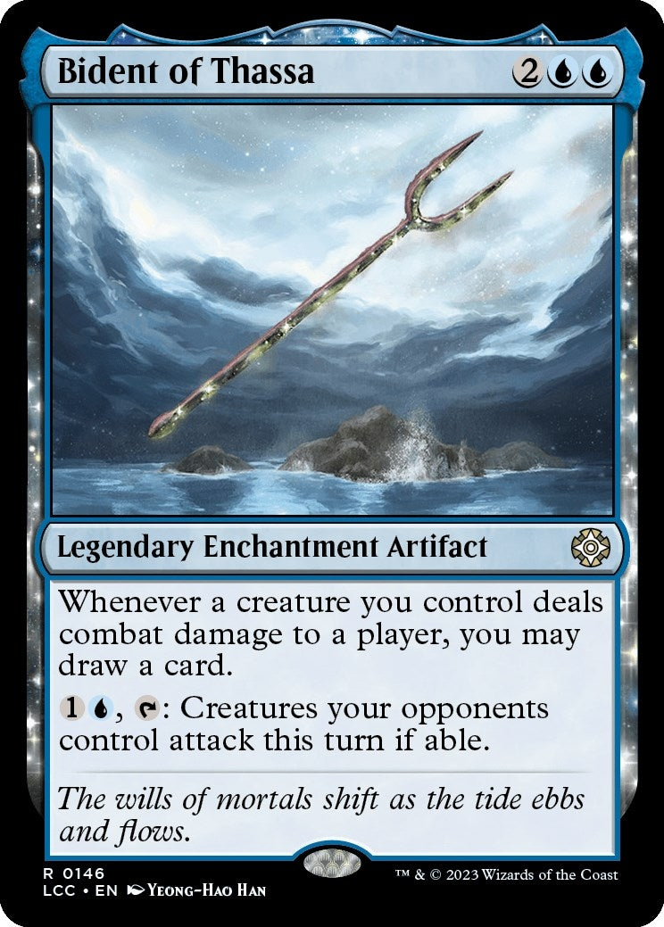 Bident of Thassa (146) [LCC] - MTG Single