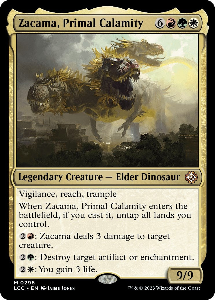 Zacama Primal Calamity (296) [LCC] - MTG Single