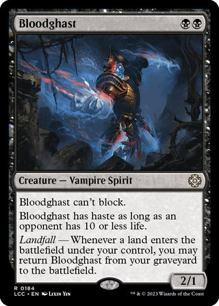 Bloodghast (184) [LCC] - MTG Single