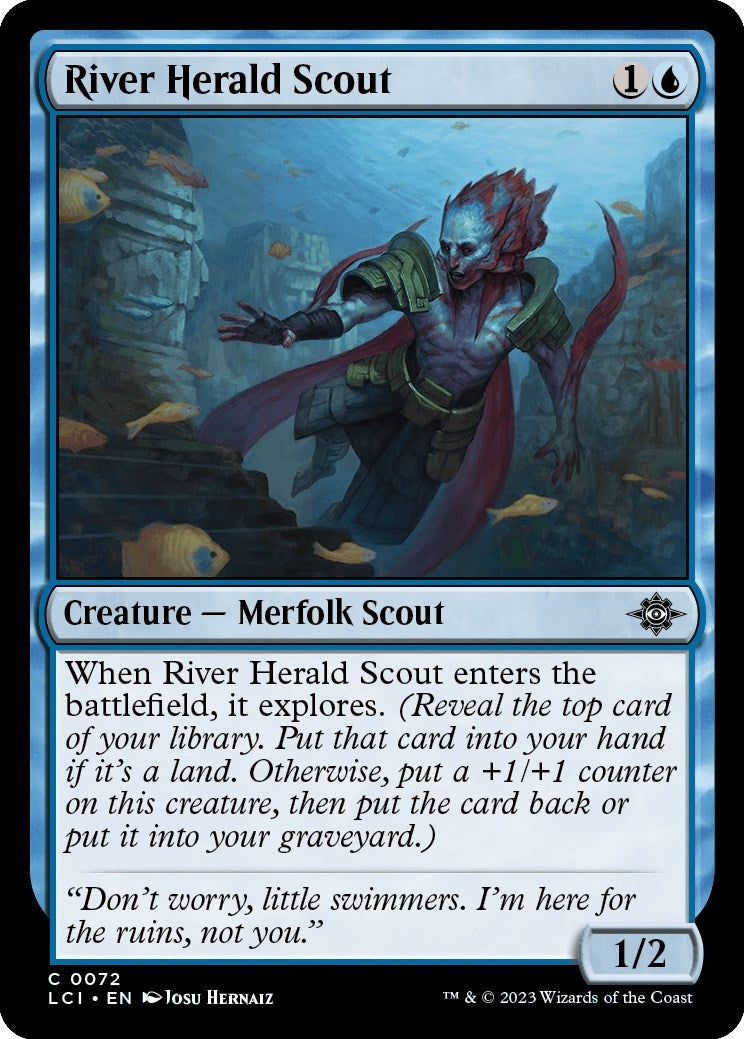 River Herald Scout (72) [LCI] - MTG Single