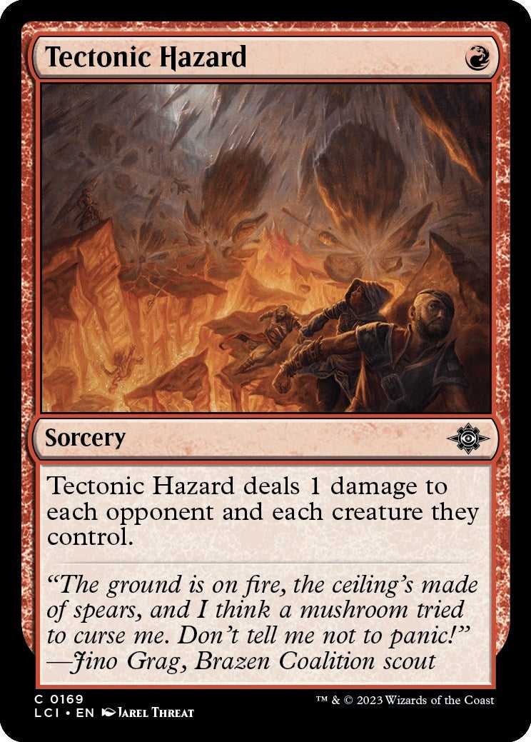 Tectonic Hazard (169) [LCI] - MTG Single