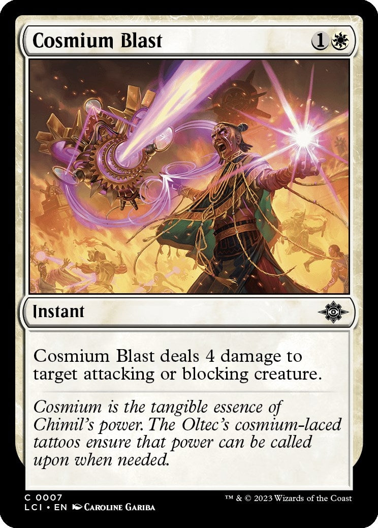 Cosmium Blast (7) [LCI] - MTG Single