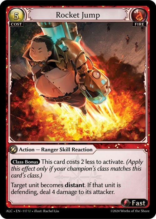 Image for Rocket Jump (117) (Alchemical Revolution) - Grand Archive TCG