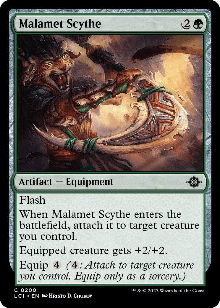 Malamet Scythe (200) [LCI] - MTG Single