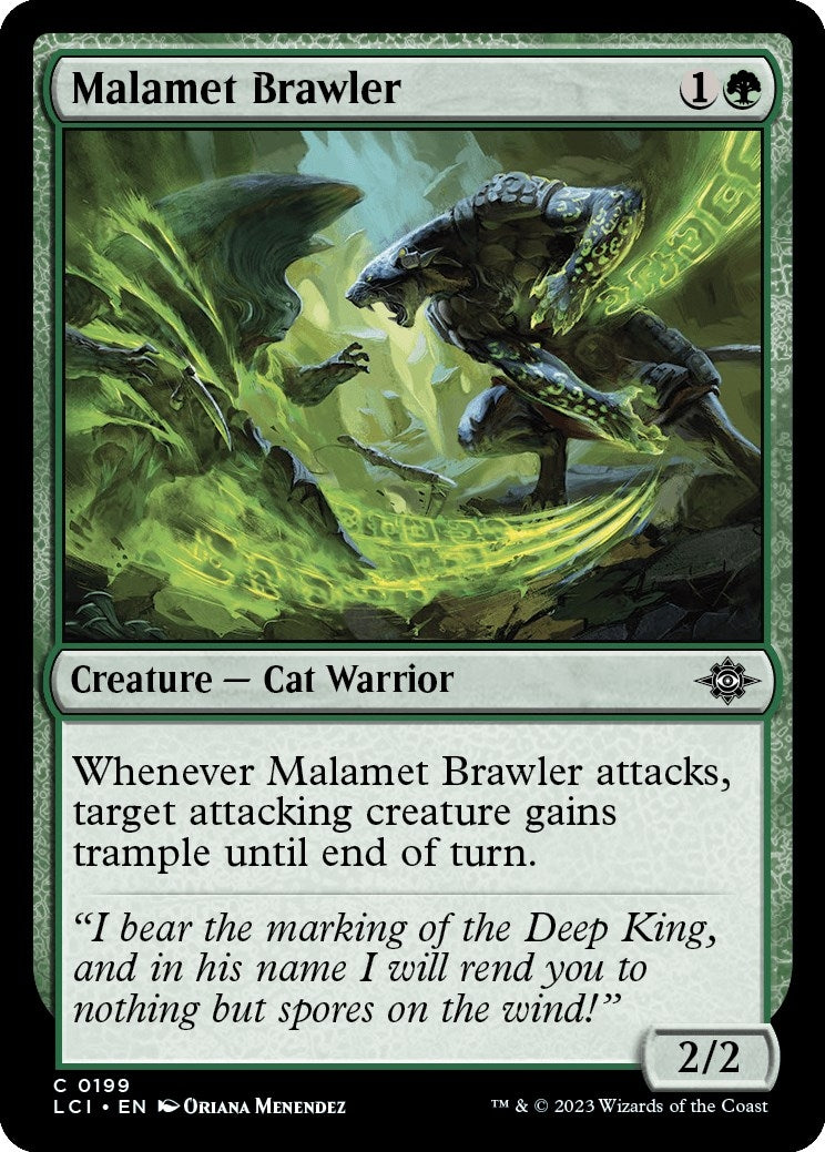 Malamet Brawler (199) [LCI] - MTG Single