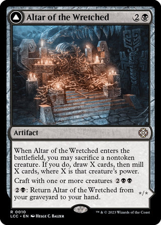Altar of the Wretched (10) [LCC] - MTG Single
