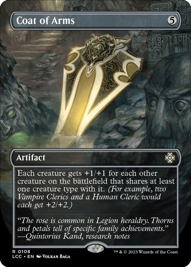 Coat of Arms (Borderless) (108) [LCC] - MTG Single