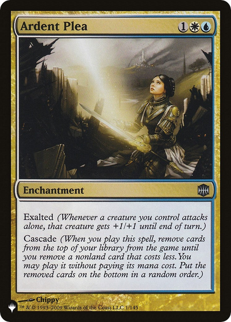 Ardent Plea (1) [LIST] - MTG Single
