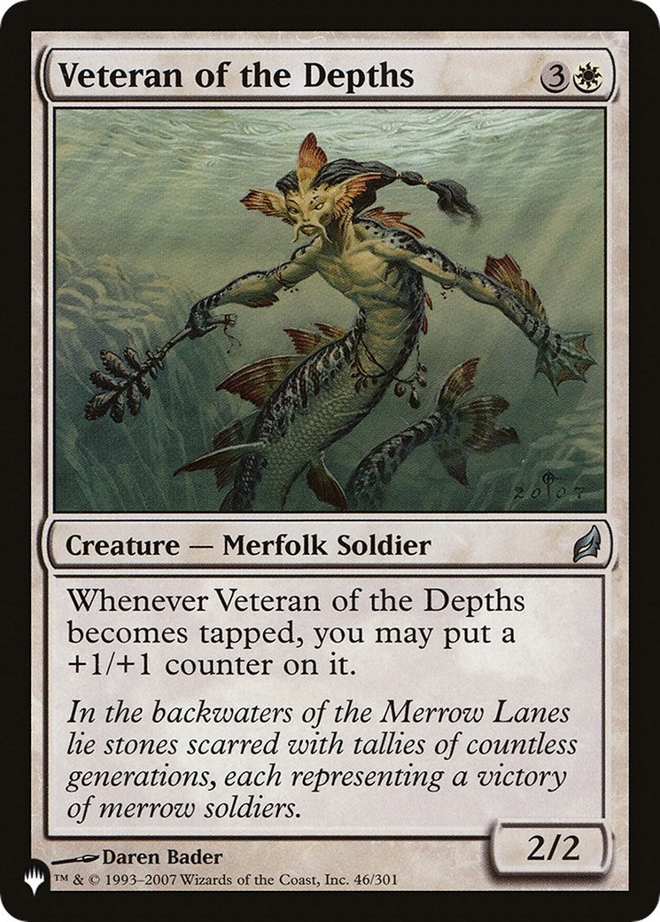 Veteran of the Depths (46) [LIST] - MTG Single