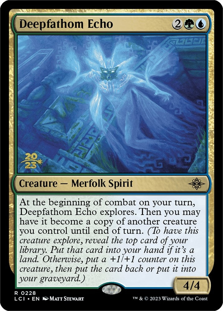 Deepfathom Echo (228) [PRE] - MTG Single