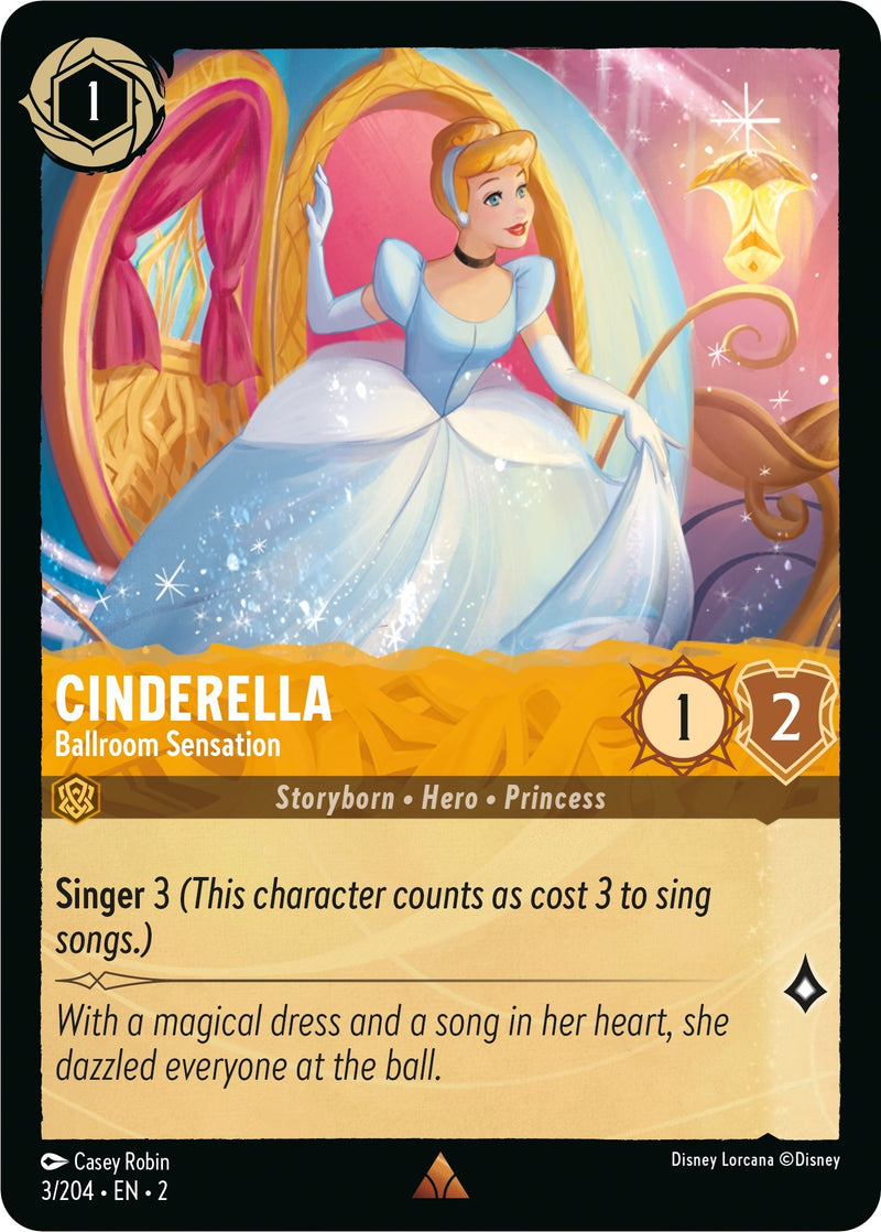 Cinderella - Ballroom Sensation (3) (2) - Disney Lorcana Single