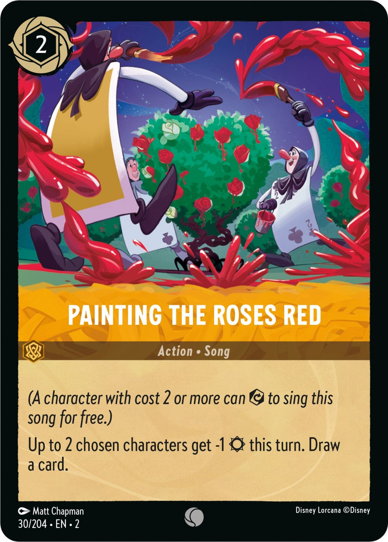 Painting the Roses Red (30) (2) - Disney Lorcana Single