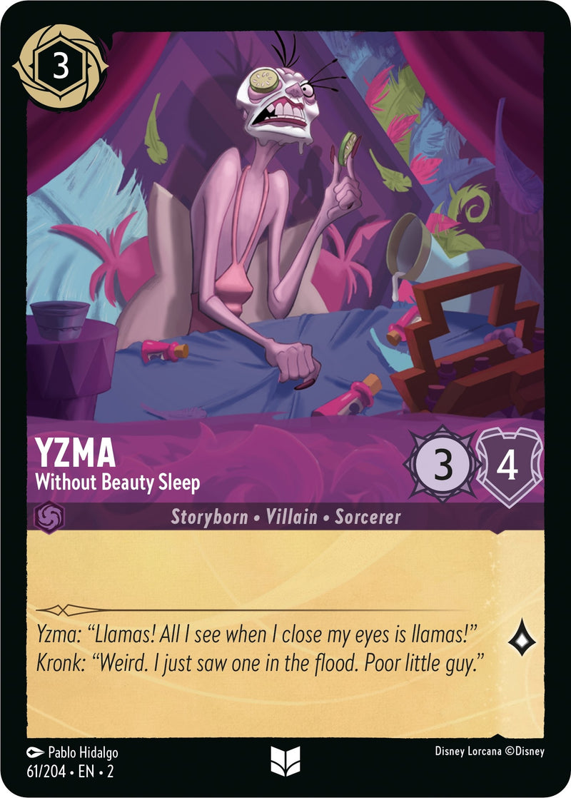 Yzma - Without Beauty Sleep (61) (2) - Disney Lorcana Single