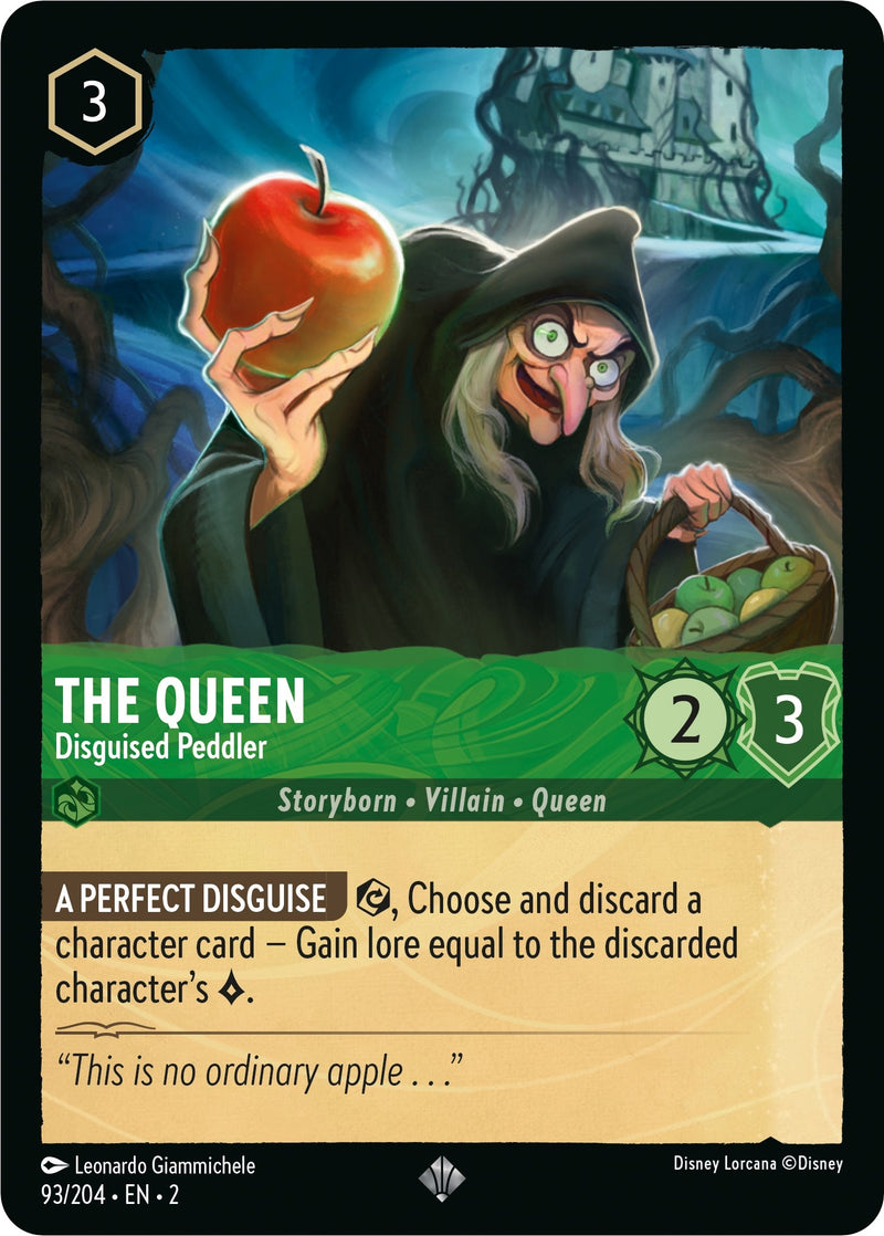 The Queen - Disguised Peddler (93) (2) - Disney Lorcana Single