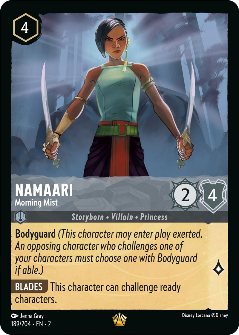 Namaari - Morning Mist (189) (2) - Disney Lorcana Single