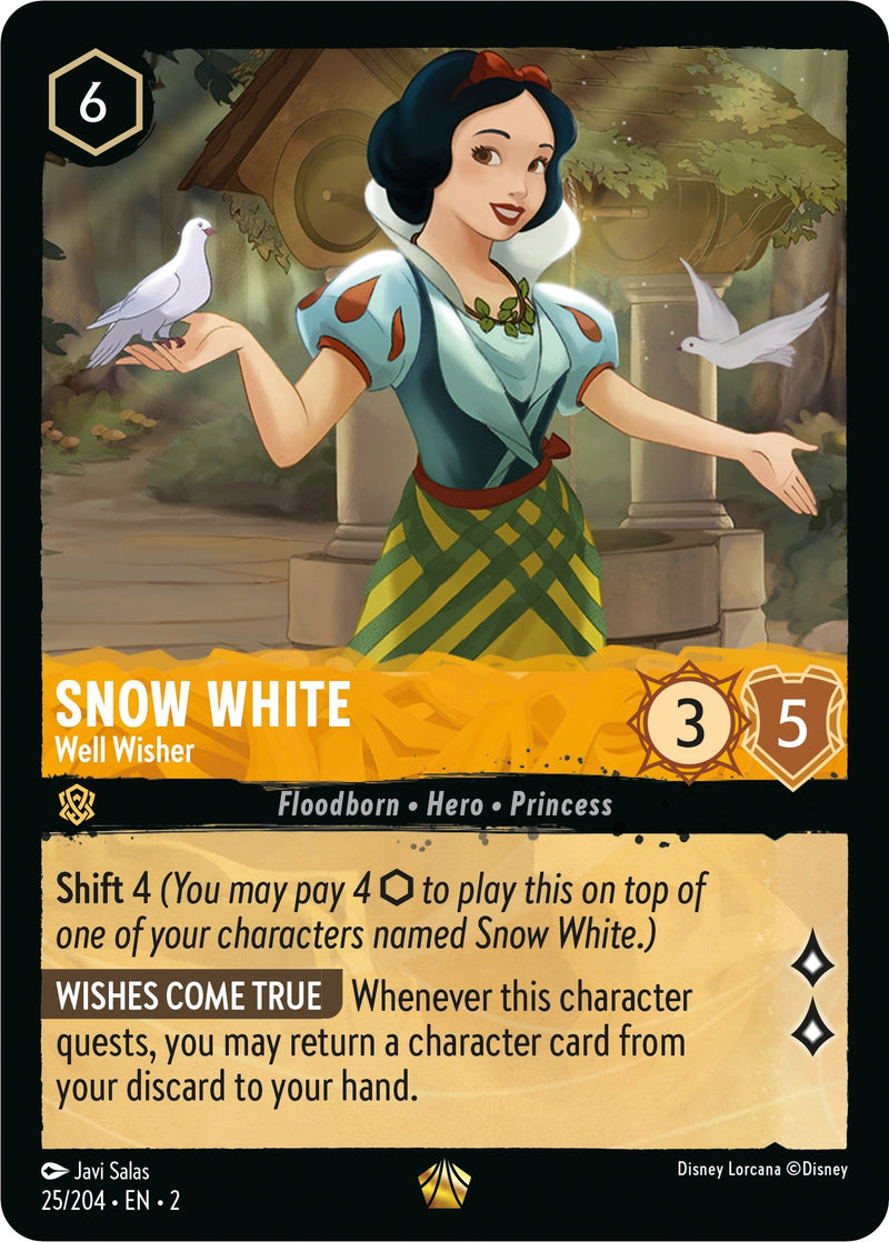 Snow White - Well Wisher (25) (2) - Disney Lorcana Single