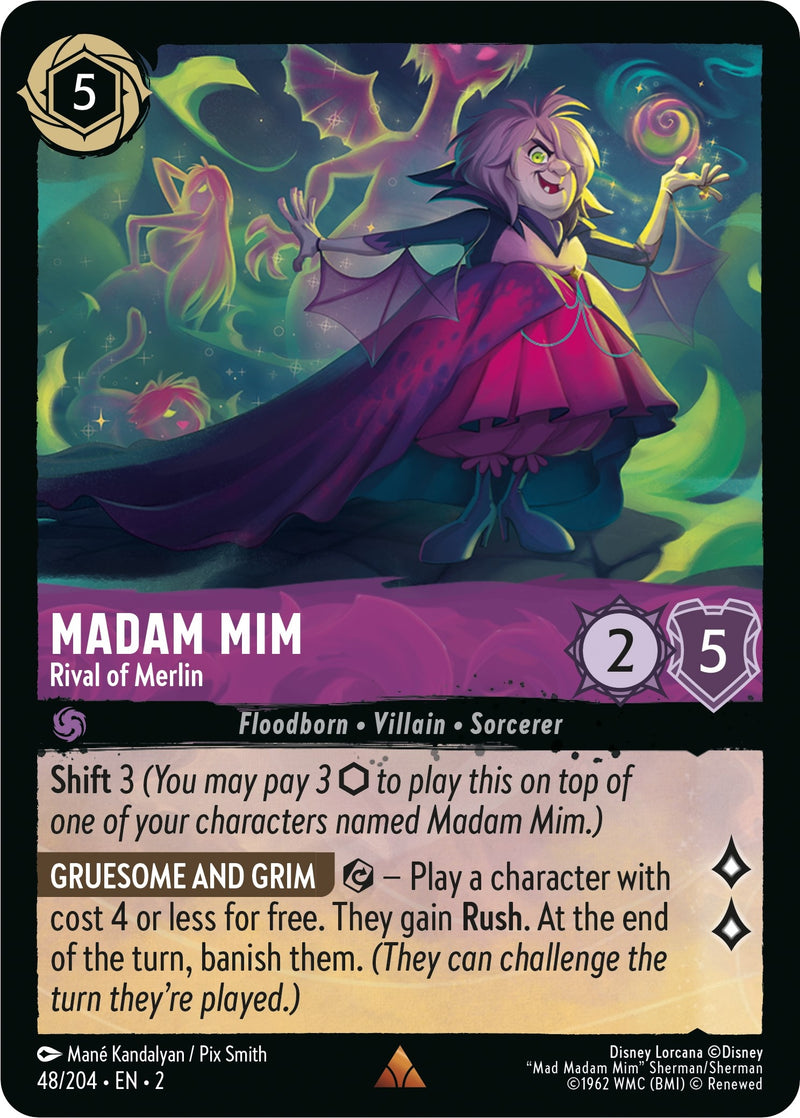 Madam Mim - Rival of Merlin (48) (2) - Disney Lorcana Single