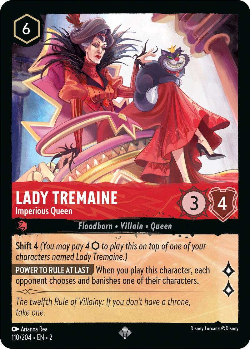 Lady Tremaine - Imperious Queen (110) (2) - Disney Lorcana Single