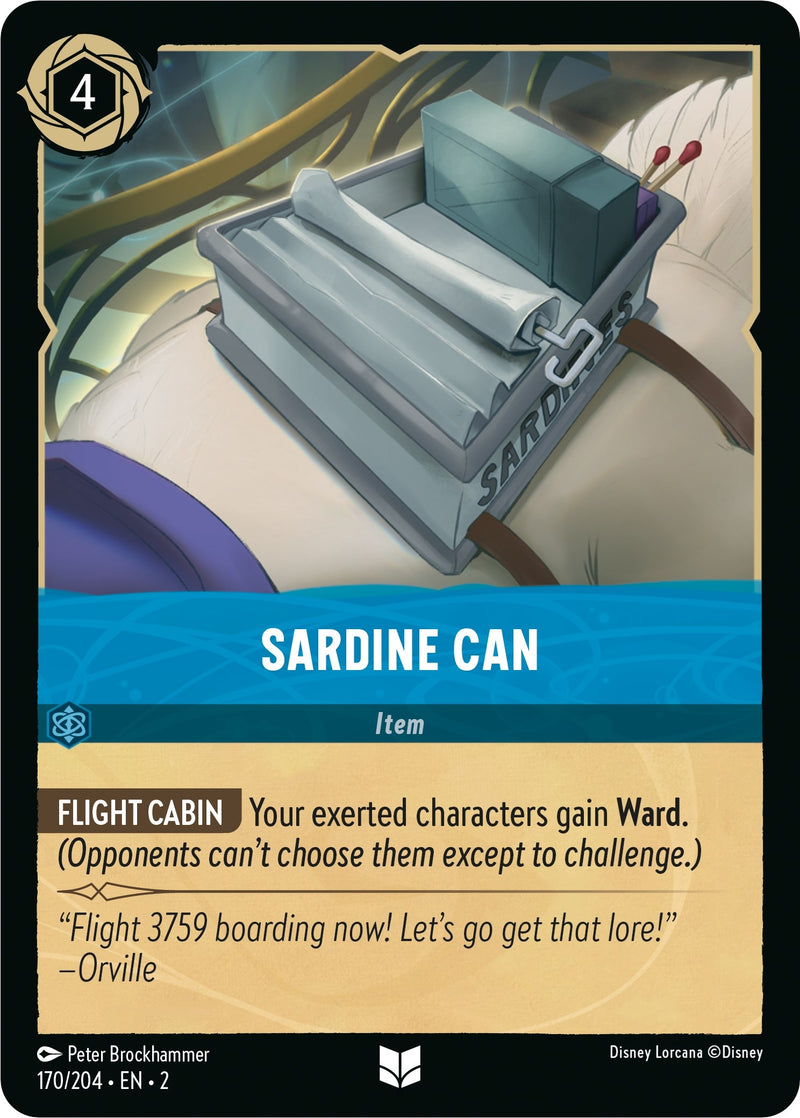 Sardine Can (170) (2) - Disney Lorcana Single