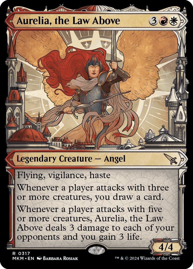 Aurelia the Law Above (Showcase) (0317) (317) [MKM] - MTG Single