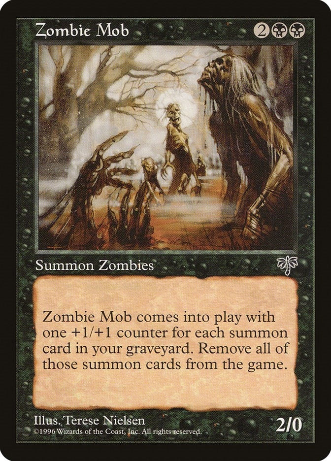 Zombie Mob [MIR] - MTG Single