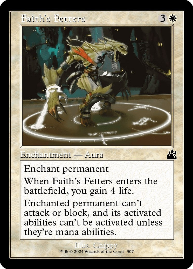 Faith’s Fetters (Retro Frame) (307) [RVR] - MTG Single