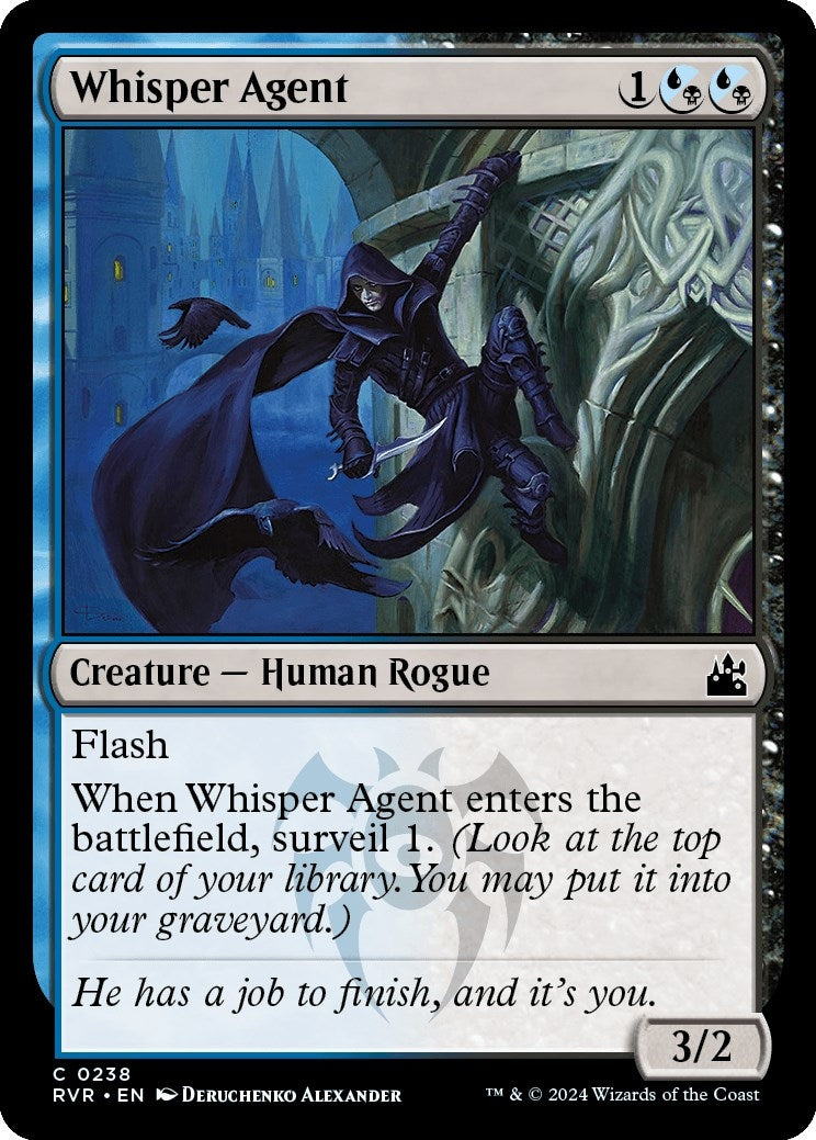 Whisper Agent (238) [RVR] - MTG Single