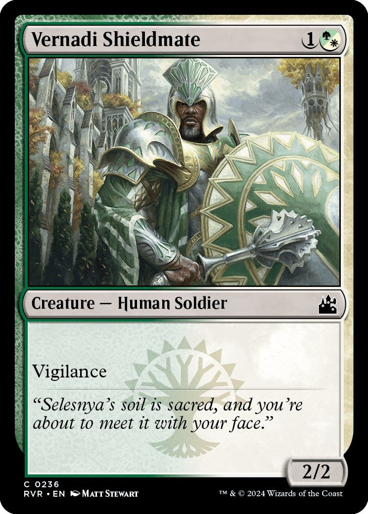 Vernadi Shieldmate (236) [RVR] - MTG Single