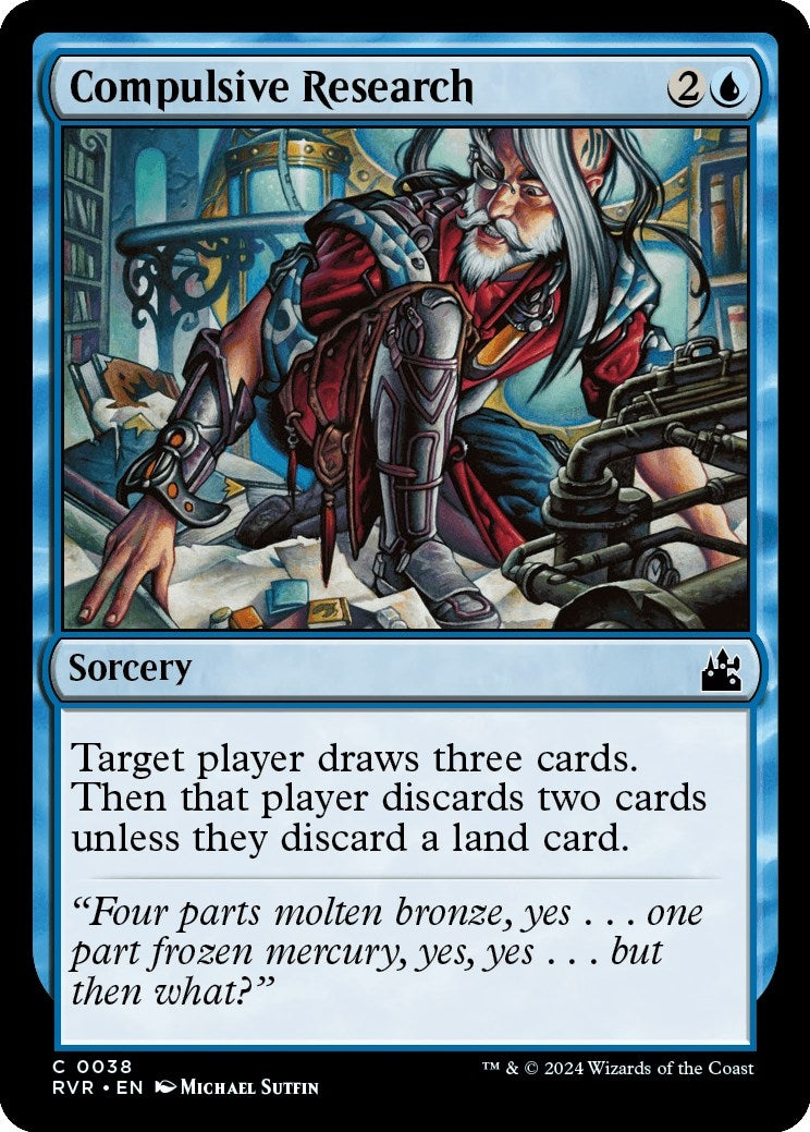 Compulsive Research (38) [RVR] - MTG Single