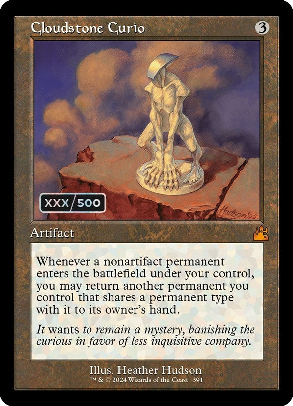Cloudstone Curio (Retro Frame) (Serial Numbered) (391) [RVR] - MTG Single