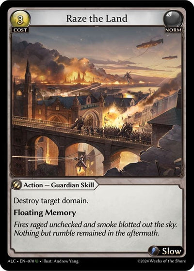 Raze the Land (070) (Alchemical Revolution)