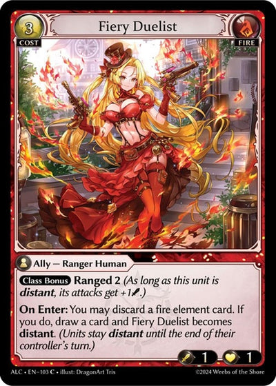 Fiery Duelist (103) (Alchemical Revolution)