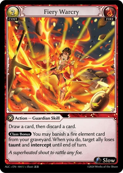 Fiery Warcry (104) (Alchemical Revolution)