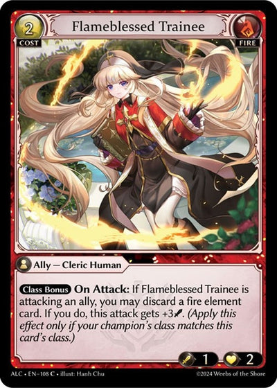 Flameblessed Trainee (108) (Alchemical Revolution)